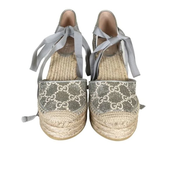 Gucci Heritage Platform Espadrilles - Picture 1 of 4